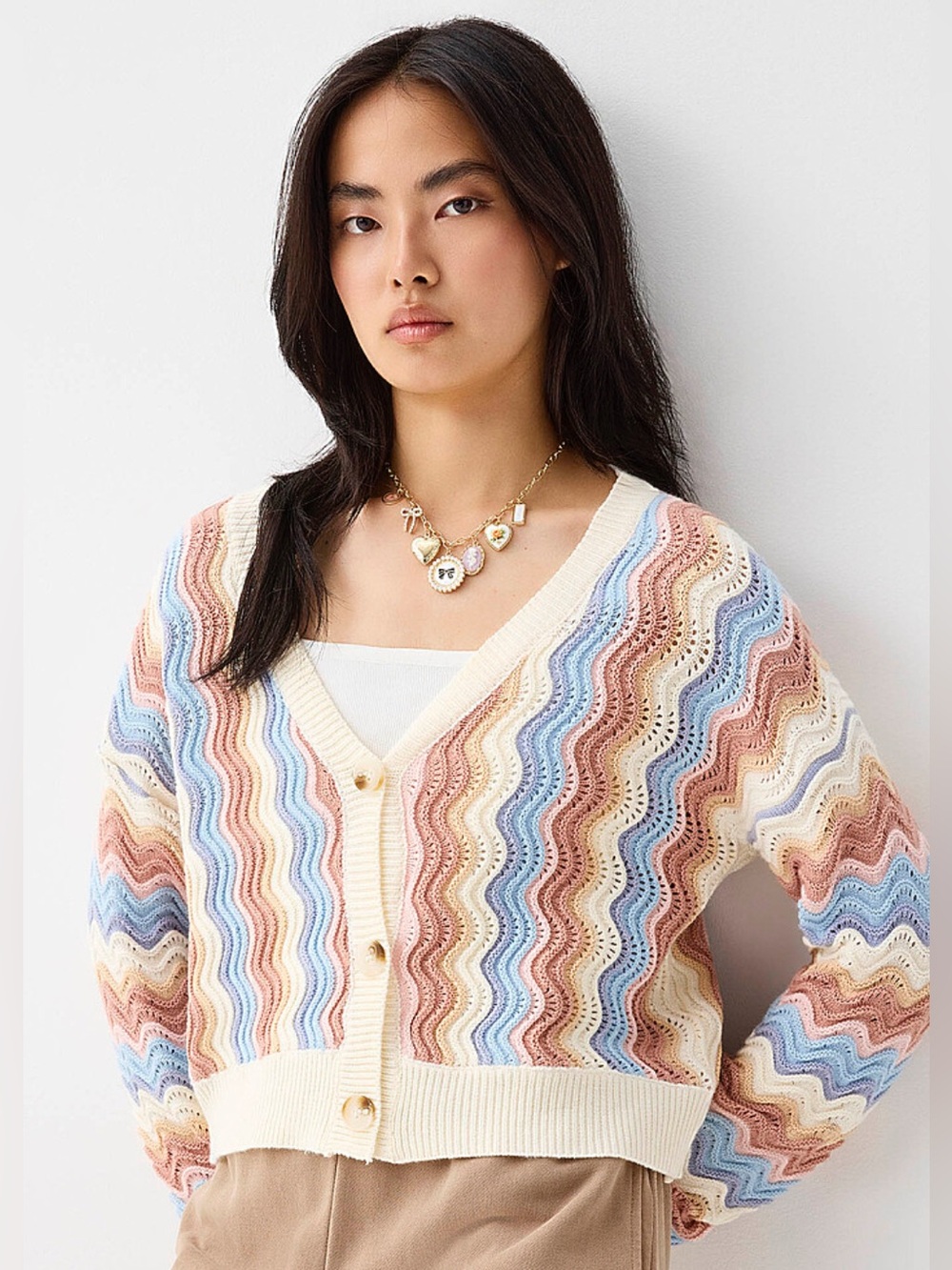 Pastel Waves Cardigan